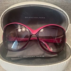 BALENCIAGA Oversize Gradient Sunglasses